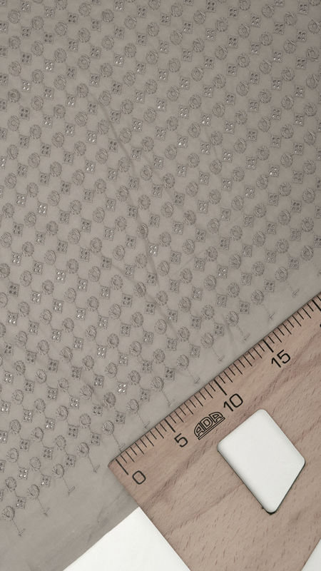 وال خامه دوزی طرح هندسی 040203 طوسی رنگ