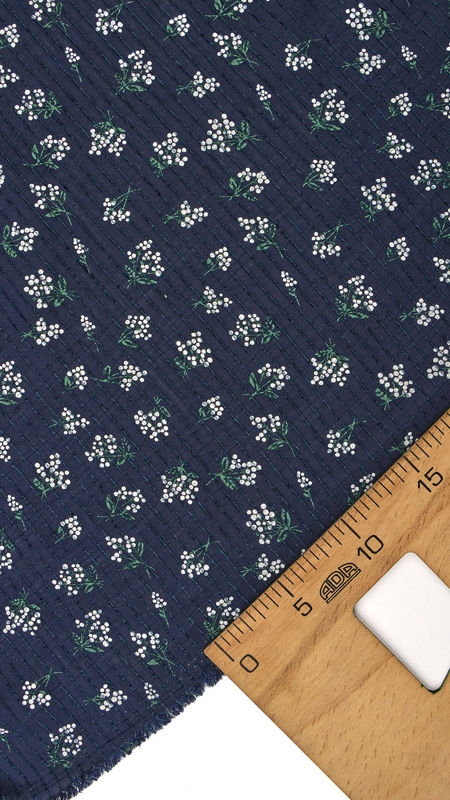 وال گل گچی درشت 040203 سرمه ای رنگ