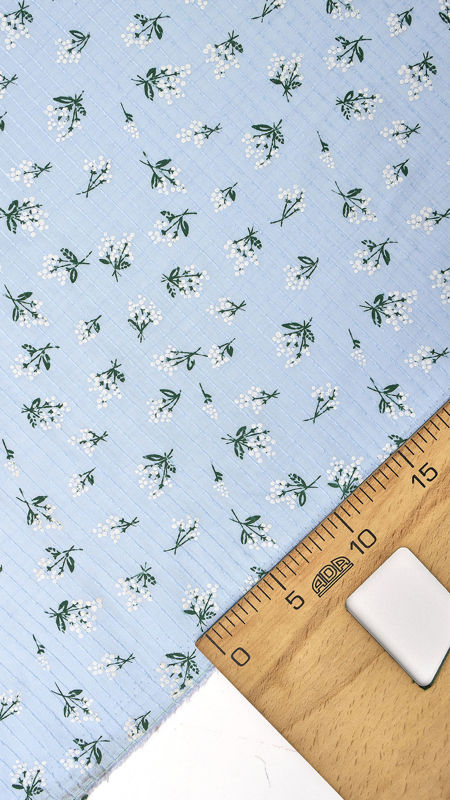 وال گل گچی درشت 040203 آبی رنگ