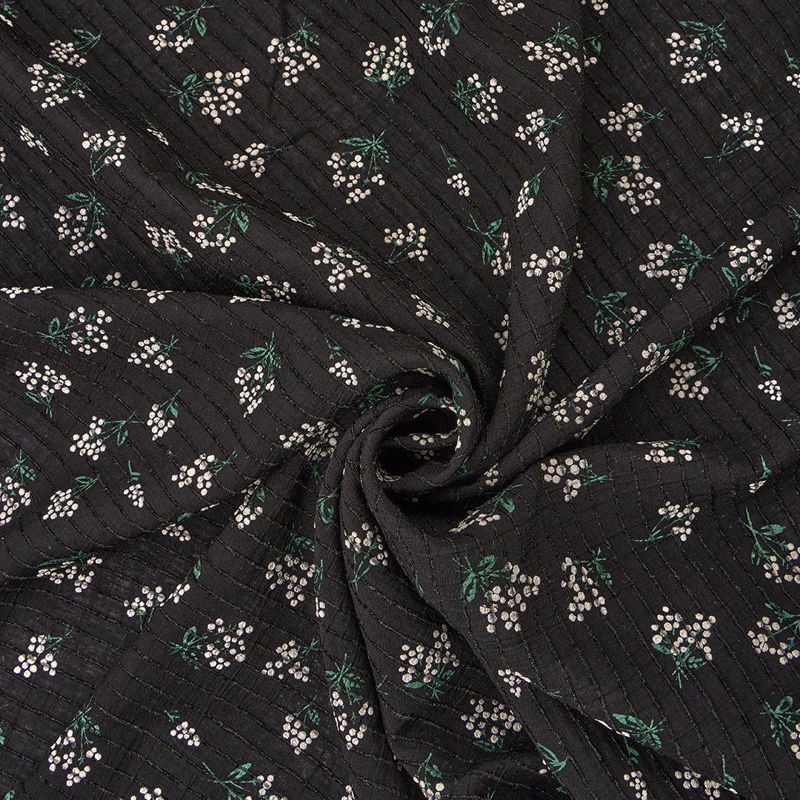 وال گل گچی درشت 040203 مشکی رنگ