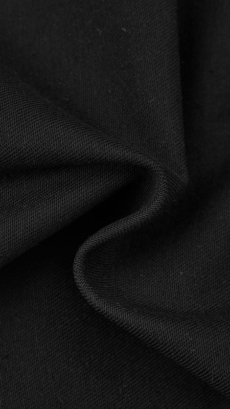 کتان گاباردین 040206 مشکی رنگ