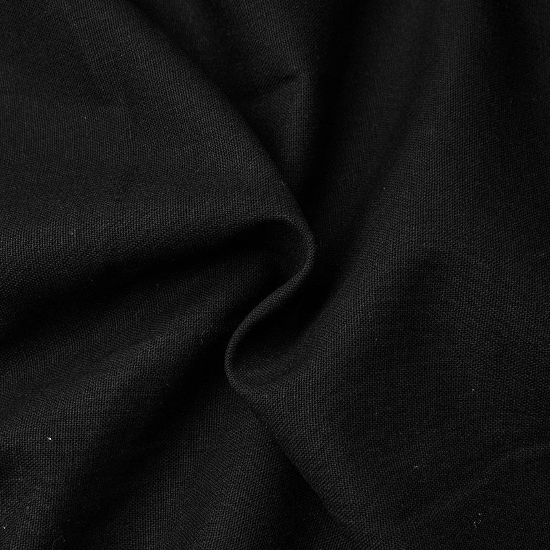 لینن ساده 040217 مشکی رنگ