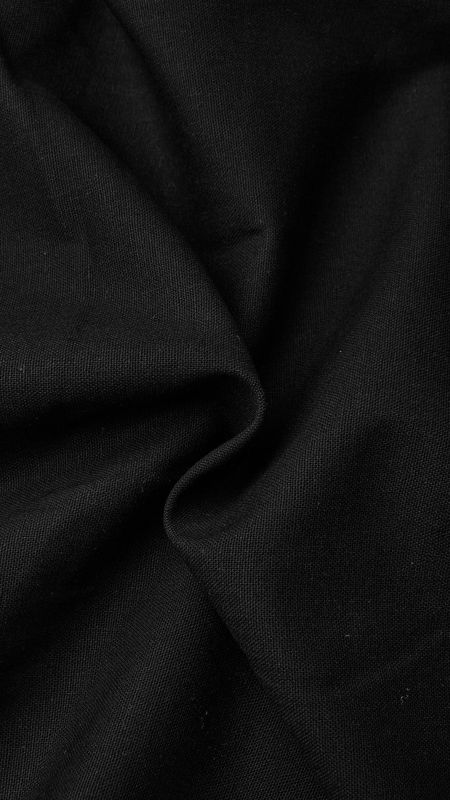 لینن ساده 040217 مشکی رنگ