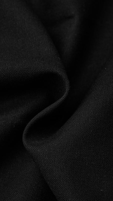 لینن ساده 040217 مشکی رنگ