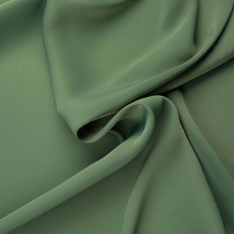 ساتن کریشه 040203 سبز رنگ