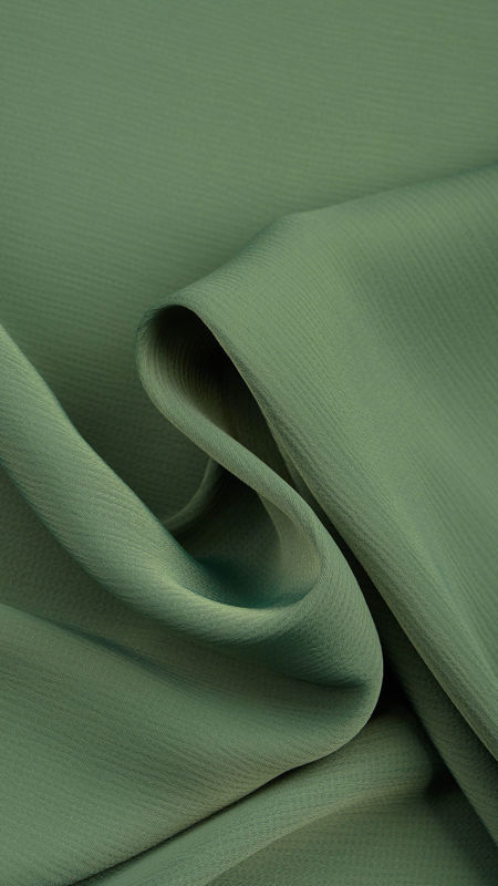 ساتن کریشه 040203 سبز رنگ