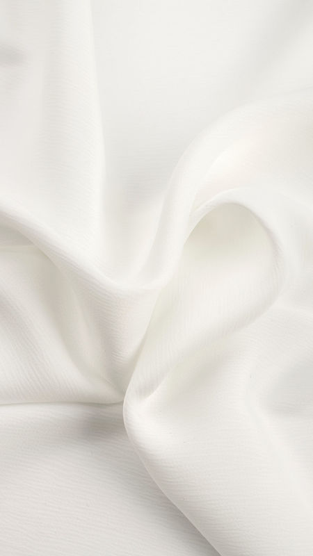 ساتن کریشه 040203 سفید رنگ