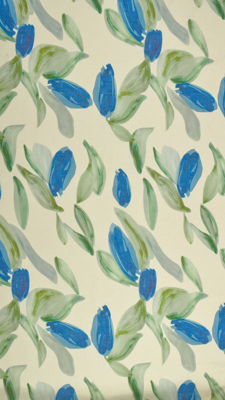 لینن گلدار چاپی دیجیتال 040201/12 کرم رنگ