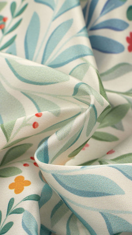 ساتن سیلک طرح دار چاپی 040227/28 مولتی رنگ