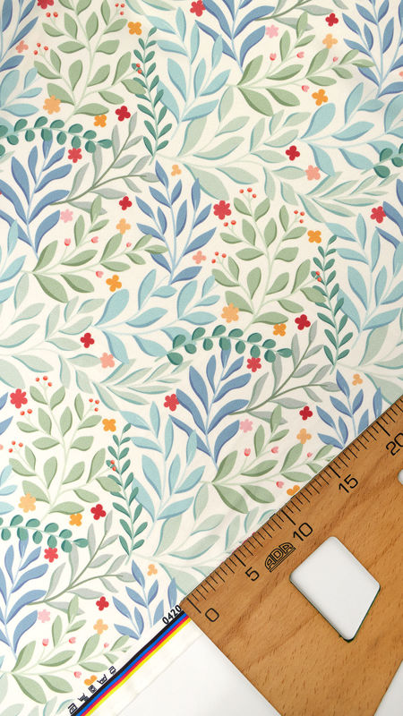 ساتن سیلک طرح دار چاپی 040227/28 مولتی رنگ