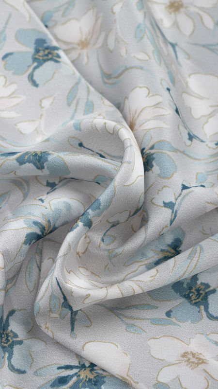 ساتن سیلک طرح دار چاپی 040227/29 مولتی رنگ