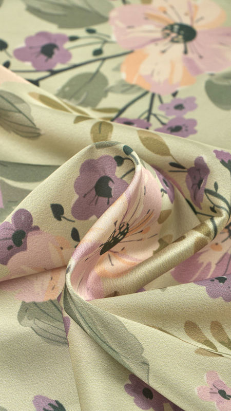 ساتن سیلک طرح دار چاپی 040227/21 مولتی رنگ