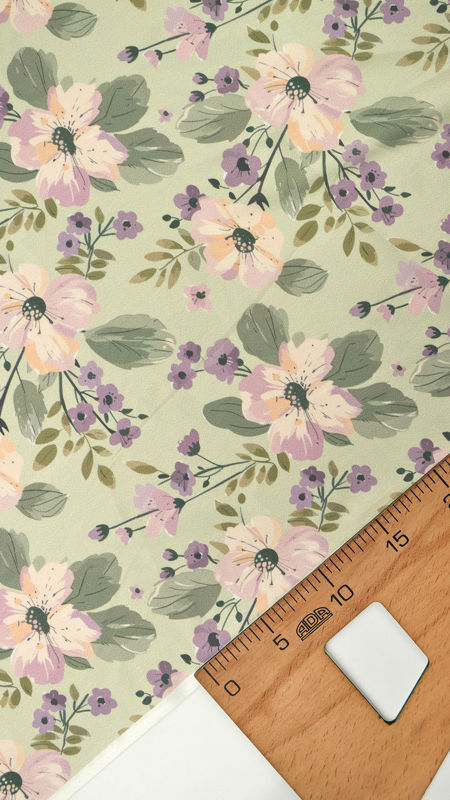 ساتن سیلک طرح دار چاپی 040227/21 مولتی رنگ