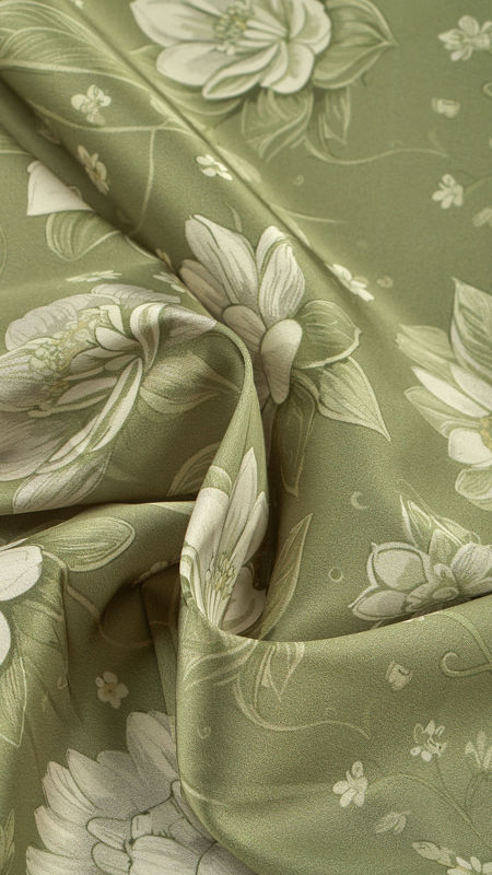 ساتن سیلک طرح دار چاپی 040227/19 مولتی رنگ