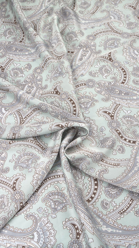 ساتن سیلک چاپی 040210/1 مولتی رنگ