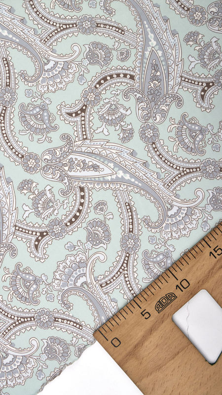 ساتن سیلک چاپی 040210/1 مولتی رنگ