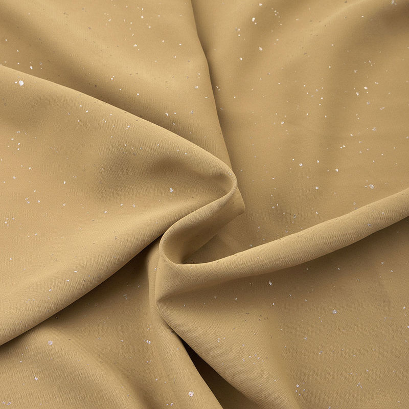 کرپ الیزه ژاکلین 040213 نسکافه ای رنگ