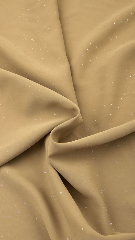 کرپ الیزه ژاکلین 040213 نسکافه ای رنگ