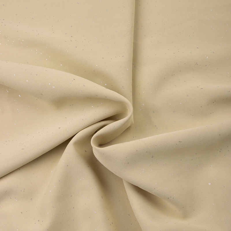 کرپ الیزه ژاکلین 040213 کرم رنگ