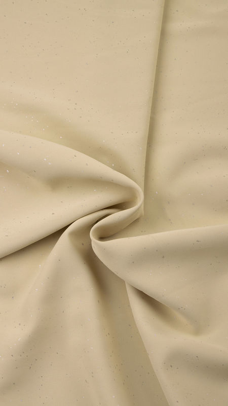 کرپ الیزه ژاکلین 040213 کرم رنگ