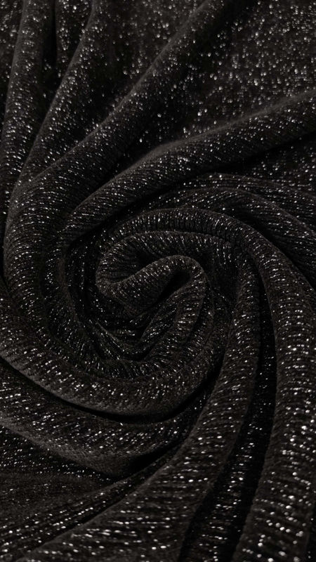 زمستانی مخمل لمزور کبریتی 040817 مشکی رنگ