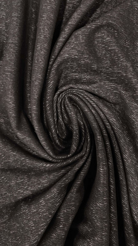 زمستانی جیر مخمل طرح دار 040807 ذغالی رنگ