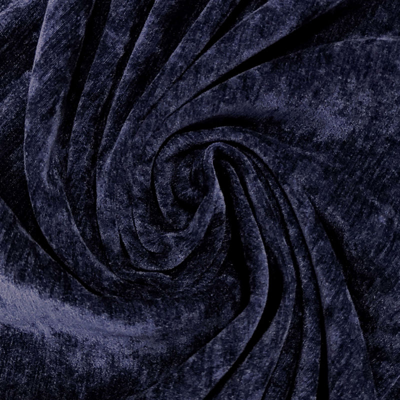 زمستانی شانل مخمل 040728 سرمه ای رنگ