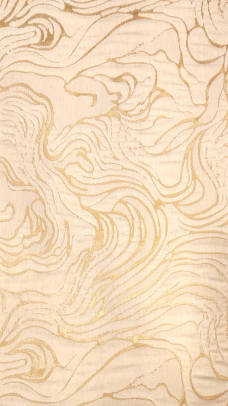 ژاکارد شانل طرح موجی 040722 کرم نسکافه ای رنگ