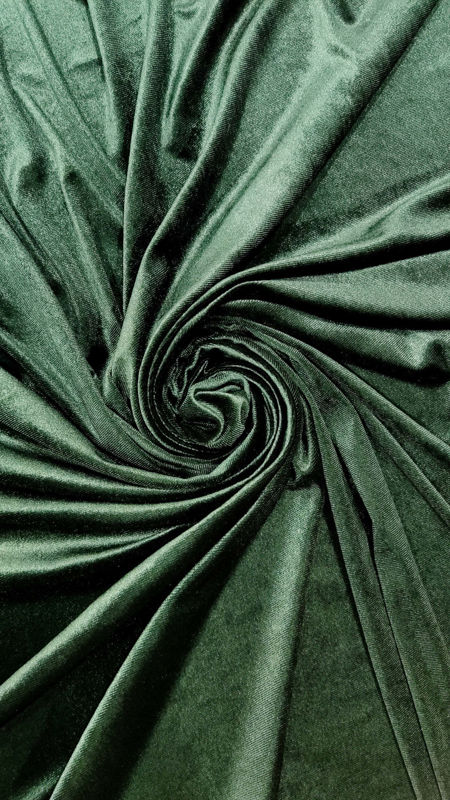 زمستانی مخمل کش 040826 سبز رنگ