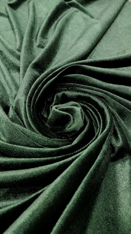 زمستانی مخمل کش 040826 سبز رنگ