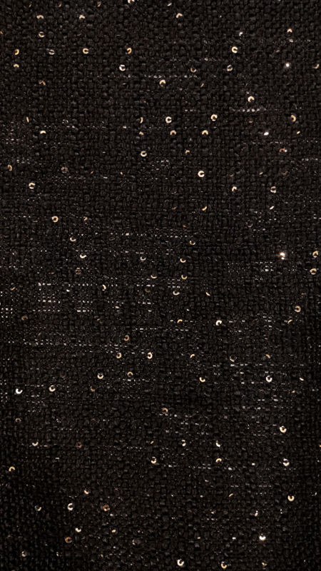 هندی جوت پولک دوزی 040702 مشکی رنگ